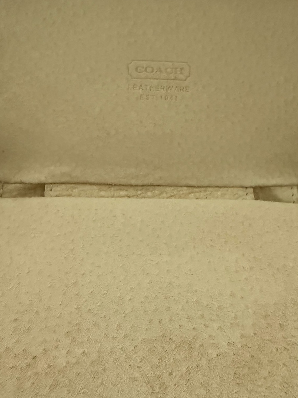 Coach Black & White Jewelry Box - Picture 2 of 2